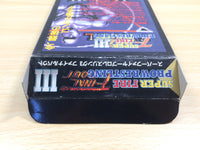 UF1076 Super Fire Pro Wrestling 3 Final Bout BOXED SNES Super Famicom Japan