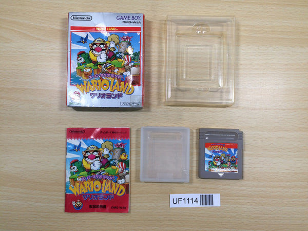 UF1114 Super Mario Land 3 Wario Land BOXED GameBoy Game Boy Japan