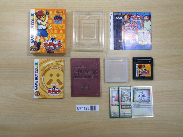 UF1123 Trade & Battle Card Hero BOXED GameBoy Game Boy Japan