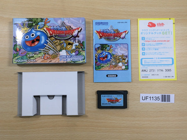 UF1135 Slime Mori Mori Dragon Quest BOXED GameBoy Advance Japan