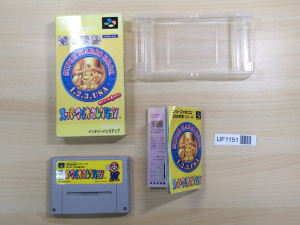 UF1151 Super Mario Collection All Stars BOXED SNES Super Famicom Japan