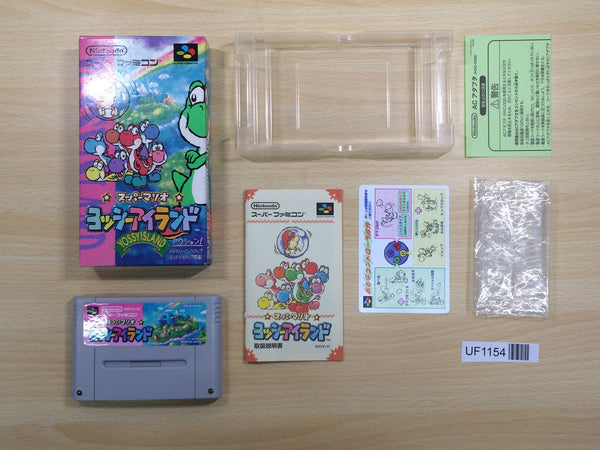 UF1154 Super Mario World 2 Yoshi's Island BOXED SNES Super Famicom Japan