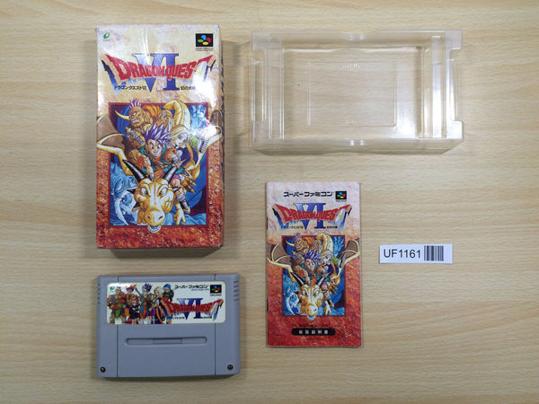 UF1161 Dragon Quest VI 6 BOXED SNES Super Famicom Japan