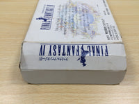 UF1162 Final Fantasy IV 4 BOXED SNES Super Famicom Japan