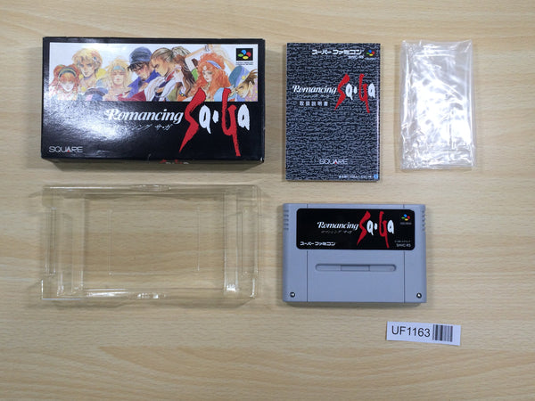 UF1163 Romancing SaGa BOXED SNES Super Famicom Japan