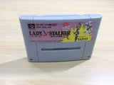 UF1165 Lady Stalker Kako kara no Chousen BOXED SNES Super Famicom Japan