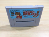 UF1168 Wonder Project J Kikai no Shounen Pino BOXED SNES Super Famicom Japan