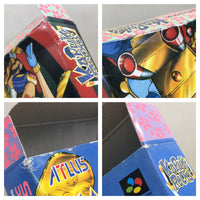 UF1169 Kabuki Rocks BOXED SNES Super Famicom Japan