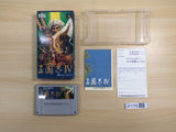 UF1174 Sangokushi 4 BOXED SNES Super Famicom Japan