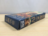 UF1175 Sangokushi 4 BOXED SNES Super Famicom Japan