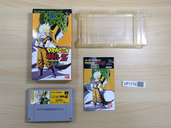 UF1179 Dragon Ball Z Super Butouden BOXED SNES Super Famicom Japan