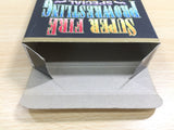 UF1180 Super Fire Pro Wrestling Special BOXED SNES Super Famicom Japan