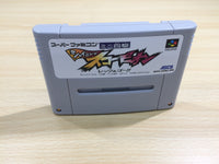 UF1182 Mini Yonku Shining Scorpion Let's & Go!! BOXED SNES Super Famicom Japan