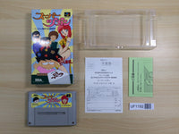 UF1192 Super Zugan Mahjong BOXED SNES Super Famicom Japan