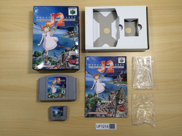 UF1214 Wonder Project J2 BOXED N64 Nintendo 64 Japan