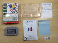 UF1218 Jikkyou World Soccer World Cup 98 France BOXED N64 Nintendo 64 Japan