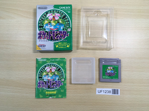 UF1238 Pokemon Green BOXED GameBoy Game Boy Japan