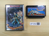 UF1252 Dragon Slayer IV 4 BOXED NES Famicom Japan