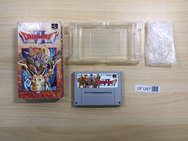 UF1267 Dragon Quest VI 6 BOXED SNES Super Famicom Japan