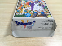 UF1274 Dragon Quest V 5 BOXED SNES Super Famicom Japan