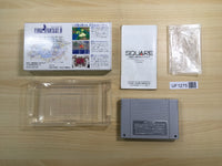 UF1275 Final Fantasy IV 4 BOXED SNES Super Famicom Japan