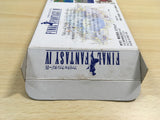 UF1275 Final Fantasy IV 4 BOXED SNES Super Famicom Japan