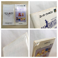 UF1276 Final Fantasy IV 4 BOXED SNES Super Famicom Japan