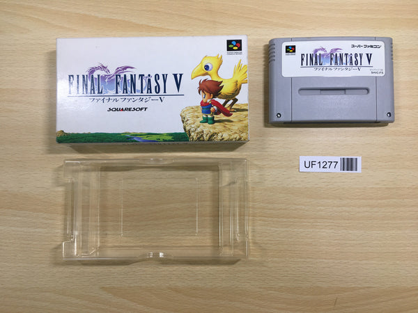 UF1277 Final Fantasy 5 V BOXED SNES Super Famicom Japan