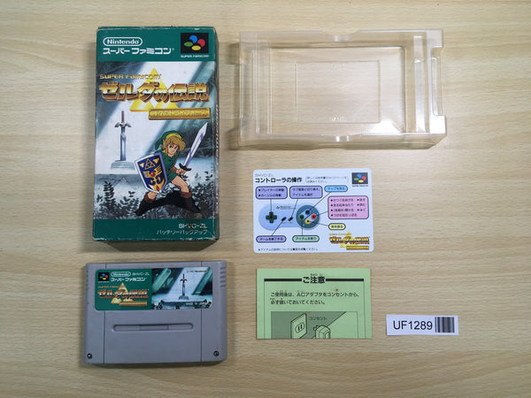 UF1289 The Legend Of Zelda A Link to the Past BOXED SNES Super Famicom Japan