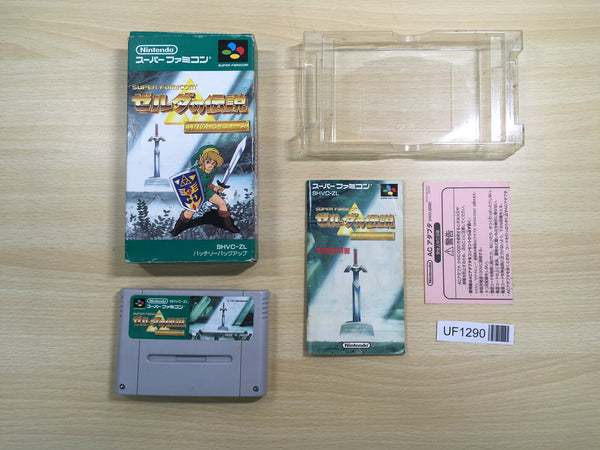 UF1290 The Legend Of Zelda A Link to the Past BOXED SNES Super Famicom Japan