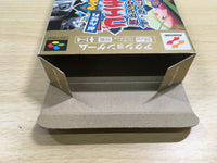 UF1298 Ganbare Goemon 4 Kirakira Douchuu BOXED SNES Super Famicom Japan