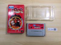 UF1304 Mahoujin Guru Guru Magical Circle BOXED SNES Super Famicom Japan