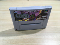 UF1311 Utopia The Creation of a Nation BOXED SNES Super Famicom Japan