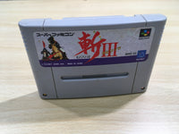 UF1312 Zan 3 Spirits BOXED SNES Super Famicom Japan