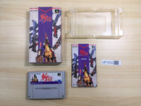 UF1312 Zan 3 Spirits BOXED SNES Super Famicom Japan