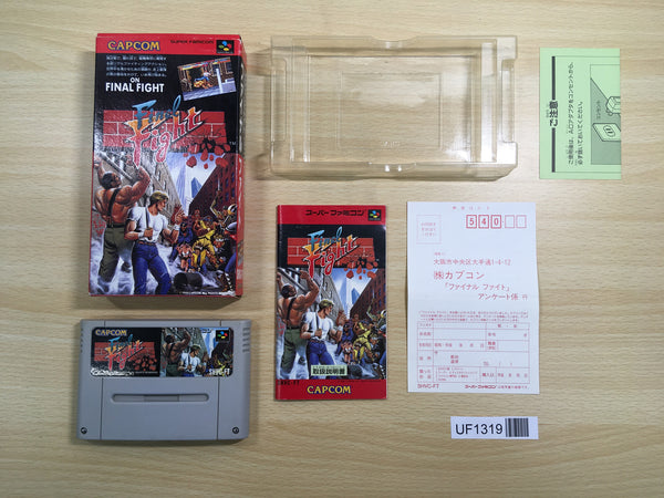 UF1319 Final Fight BOXED SNES Super Famicom Japan