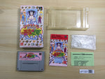 UF1321 Gourmet Sentai Bara Yarou Bishoku BOXED SNES Super Famicom Japan