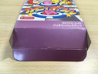 UF1327 Kirby Bowl Kirby's Dream Course BOXED SNES Super Famicom Japan