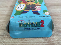 UF1330 GamblerJikoChuushinha2 DoraponQuest Mahjong BOXED SNES Super Famicom Japan