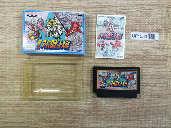 UF1353 Super Robot Wars 2 BOXED NES Famicom Japan