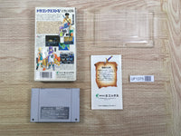 UF1375 Dragon Quest V 5 BOXED SNES Super Famicom Japan