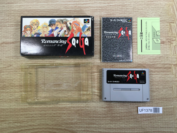 UF1378 Romancing SaGa BOXED SNES Super Famicom Japan