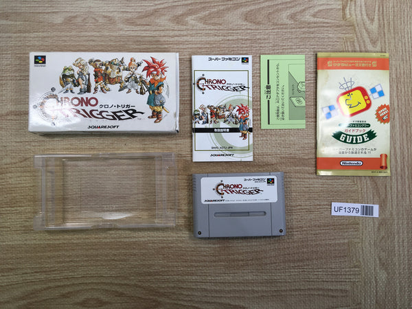 UF1379 Chrono Trigger BOXED SNES Super Famicom Japan