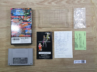 UF1381 Lady Stalker Kako kara no Chousen BOXED SNES Super Famicom Japan
