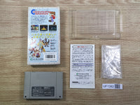 UF1382 Wonder Project J Kikai no Shounen Pino BOXED SNES Super Famicom Japan