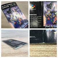 UF1386 Fire Emblem Monshou no Nazo BOXED SNES Super Famicom Japan