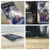UF1386 Fire Emblem Monshou no Nazo BOXED SNES Super Famicom Japan