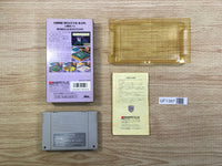 UF1387 Populous BOXED SNES Super Famicom Japan