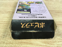 UF1387 Populous BOXED SNES Super Famicom Japan