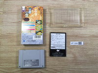 UF1388 Populous 2 Trials of the Olympian Gods BOXED SNES Super Famicom Japan